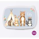 Personalisierte Brotdose | Waldtiere