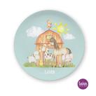 Kinderteller Bauernhof Pferd