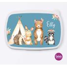 Personalisierte Brotdose | Waldtiere