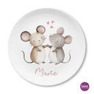 Personalisierter Kinderteller Maus 