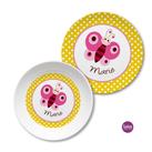 Kindergeschirr Schmetterling personalisiert | Levar Design 