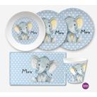 kinderteller elefant melamin