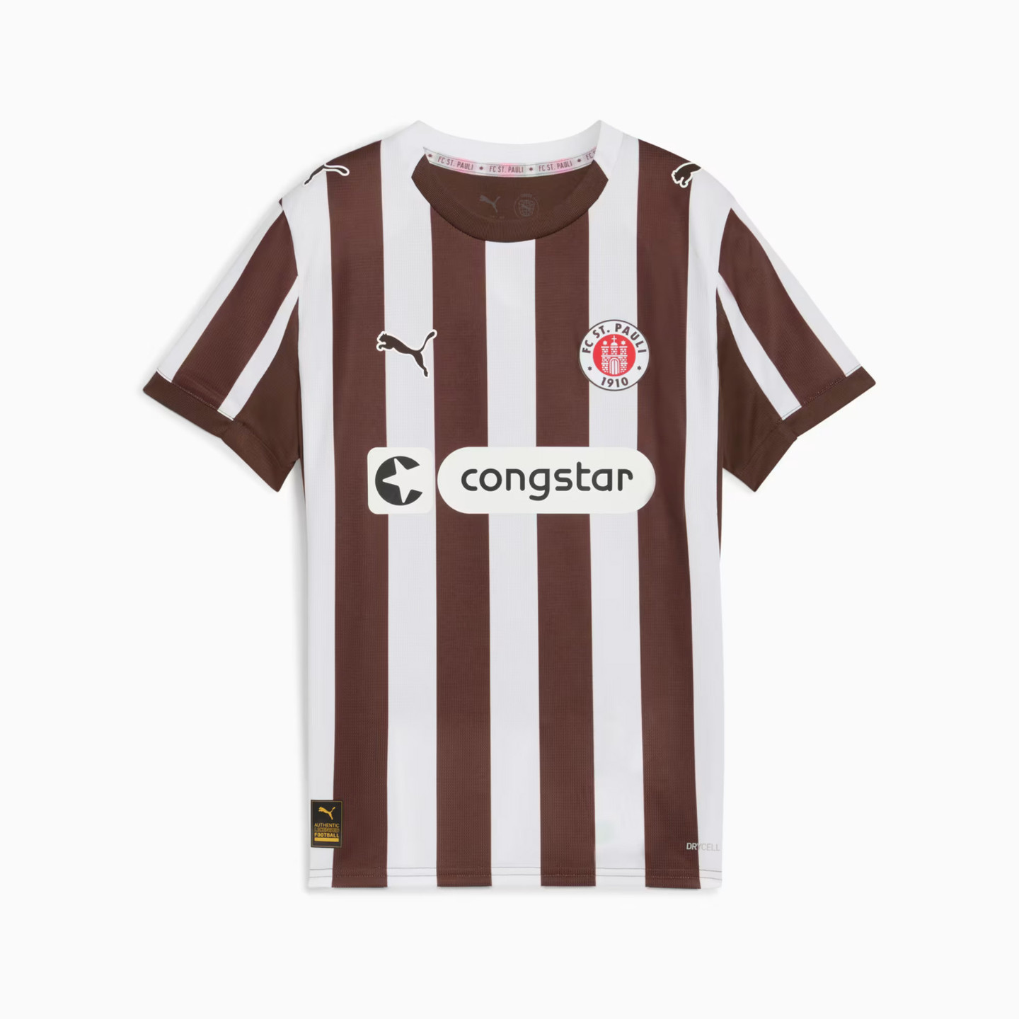 Puma FC St. Pauli Heimtrikot 2025/26 Kids Espresso Brown / PUMA White 783064-01-152