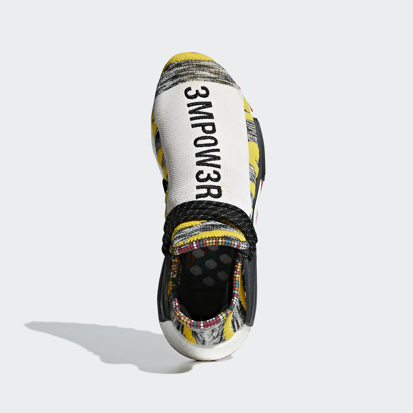 Adidas Pharrell Williams 'Solar HU' NMD Supplier Colour / Core Black / Red BB9527-43.33