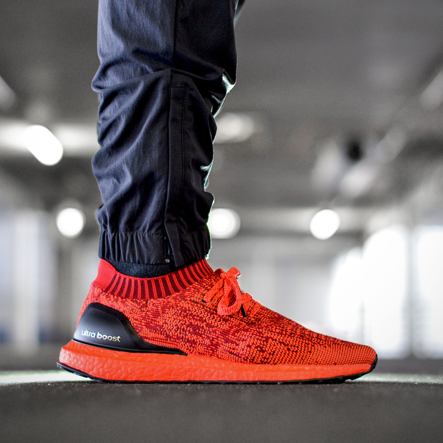 Adidas Ultra Boost Uncaged Ltd Scarlet / Solar Red / Core Black BB4678-44.66