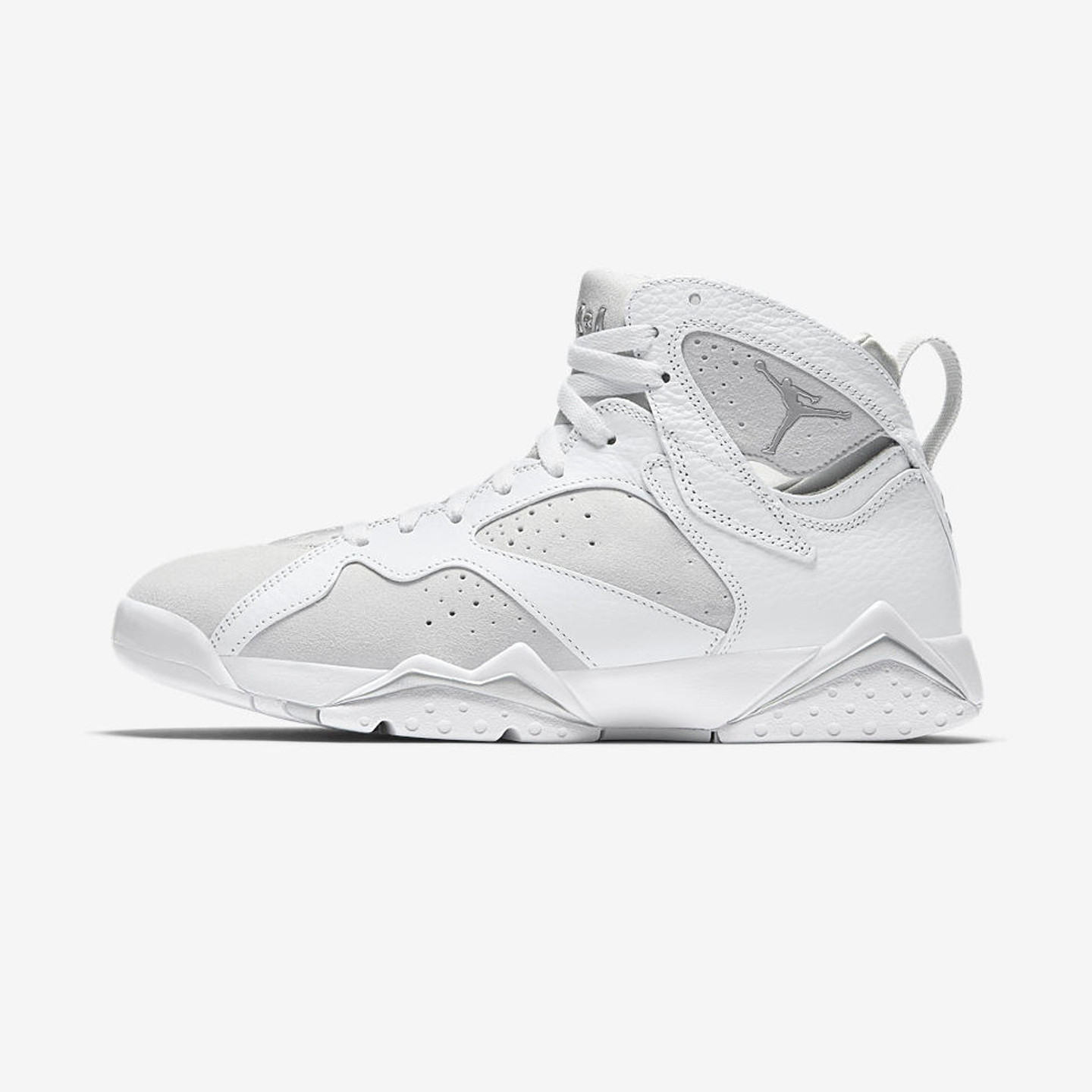 Jordan Air Jordan 7 Retro 'Pure Money' White / Metallic Silver 304775-120-44.5