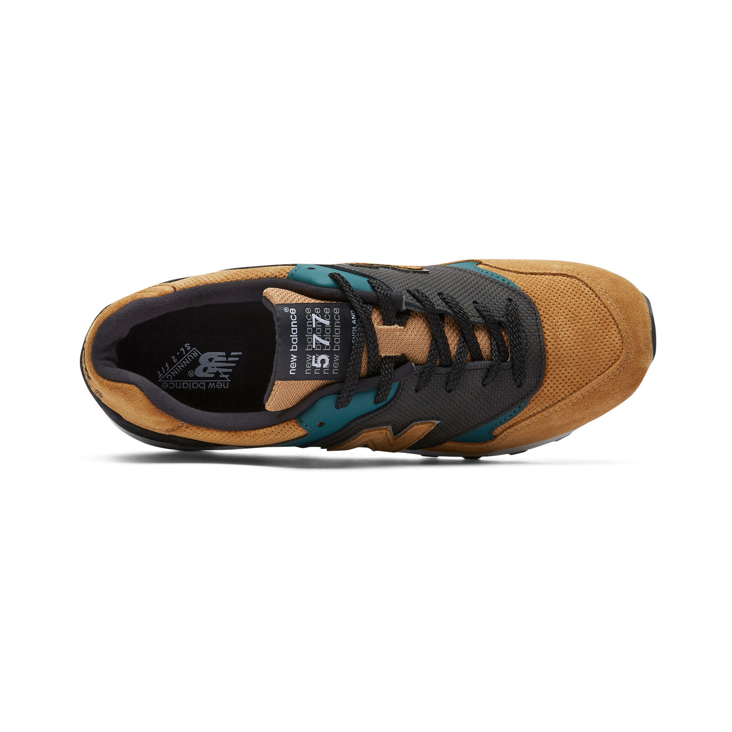 New Balance M577 TGK - Made in England Tan / Petrol / Black M577TGK-42