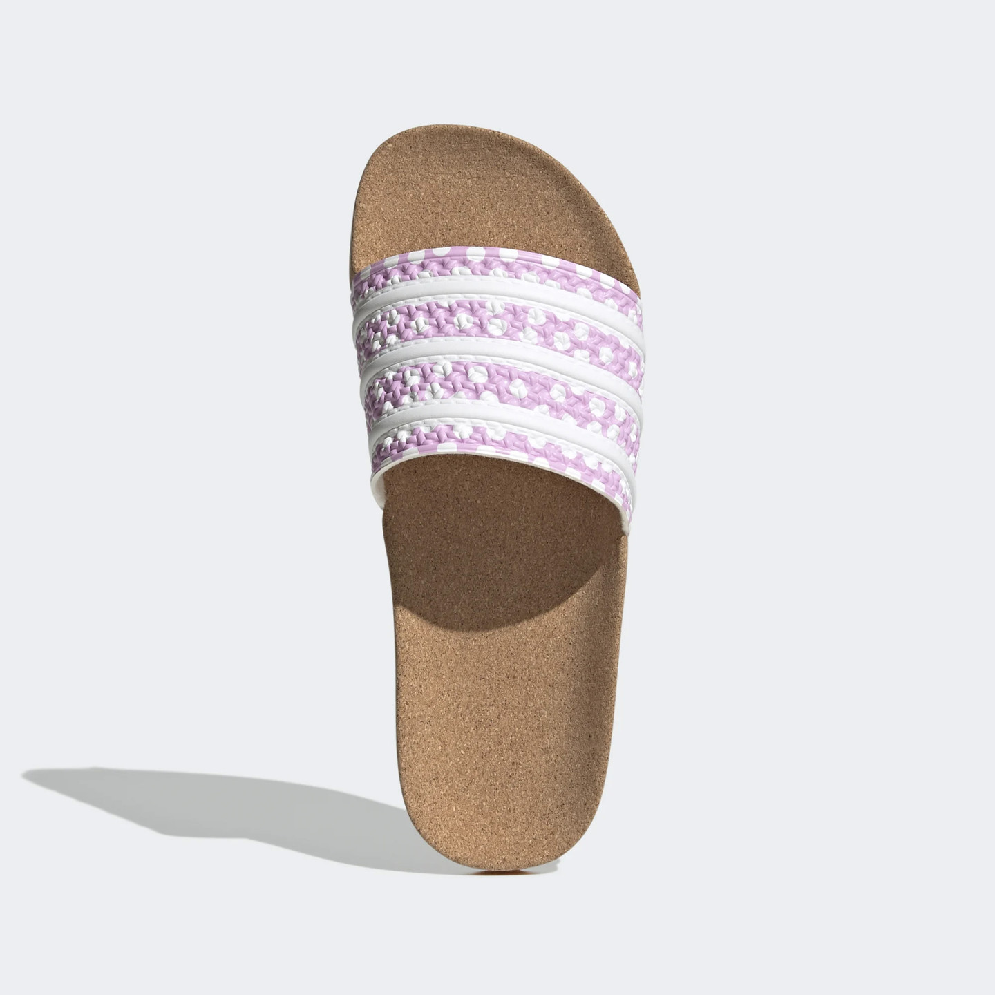 Adidas Adilette Cork Bliss Lilac / Cloud White / Gum GX9483-42