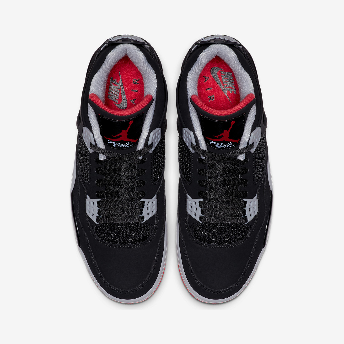 Jordan Air Jordan 4 Retro OG 'Bred' Black / Fire Red / Cement Grey / Summit White 308497-060-44