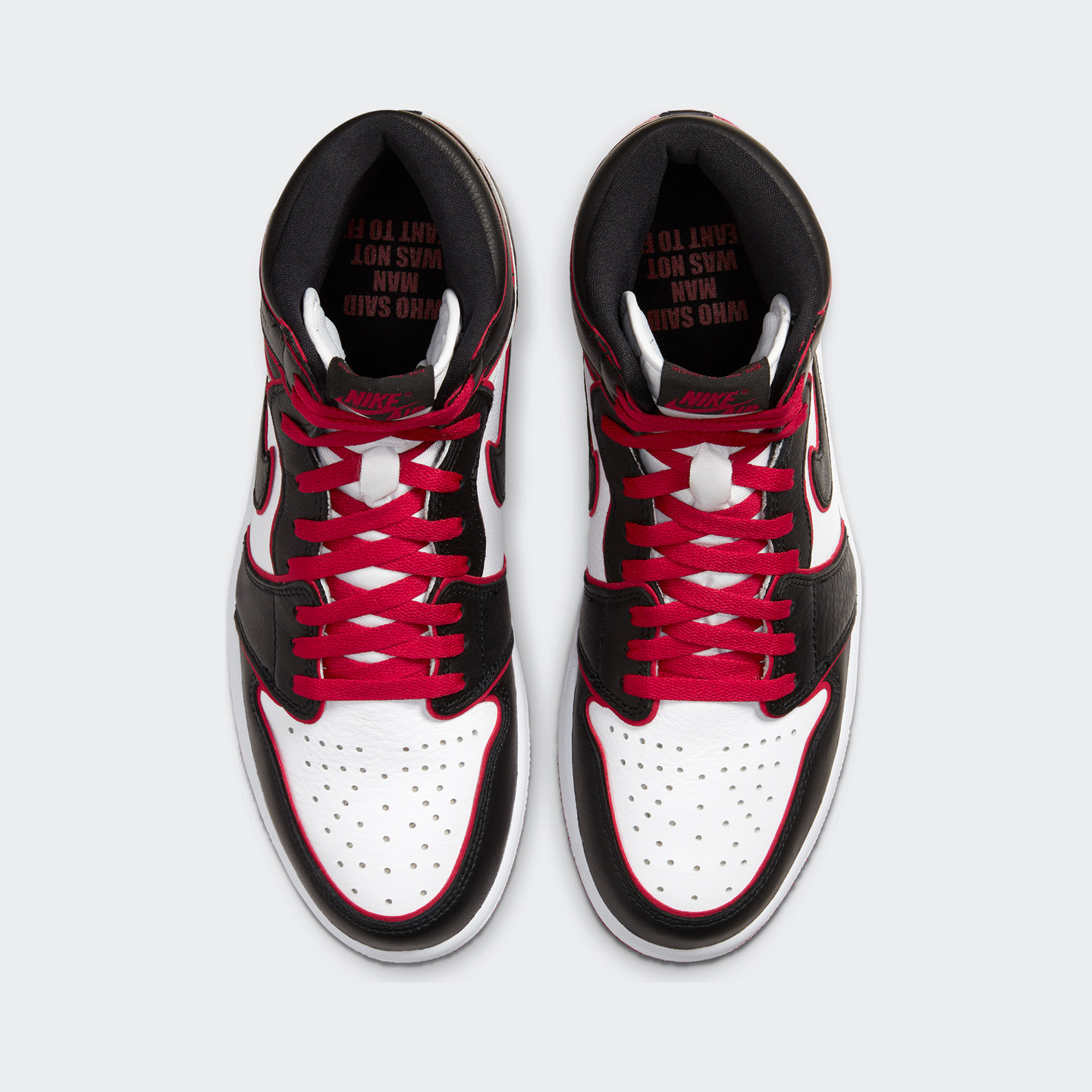 Jordan Air Jordan 1 Retro High OG 'Bloodline' Black / Gym Red / White 555088-062-47.5