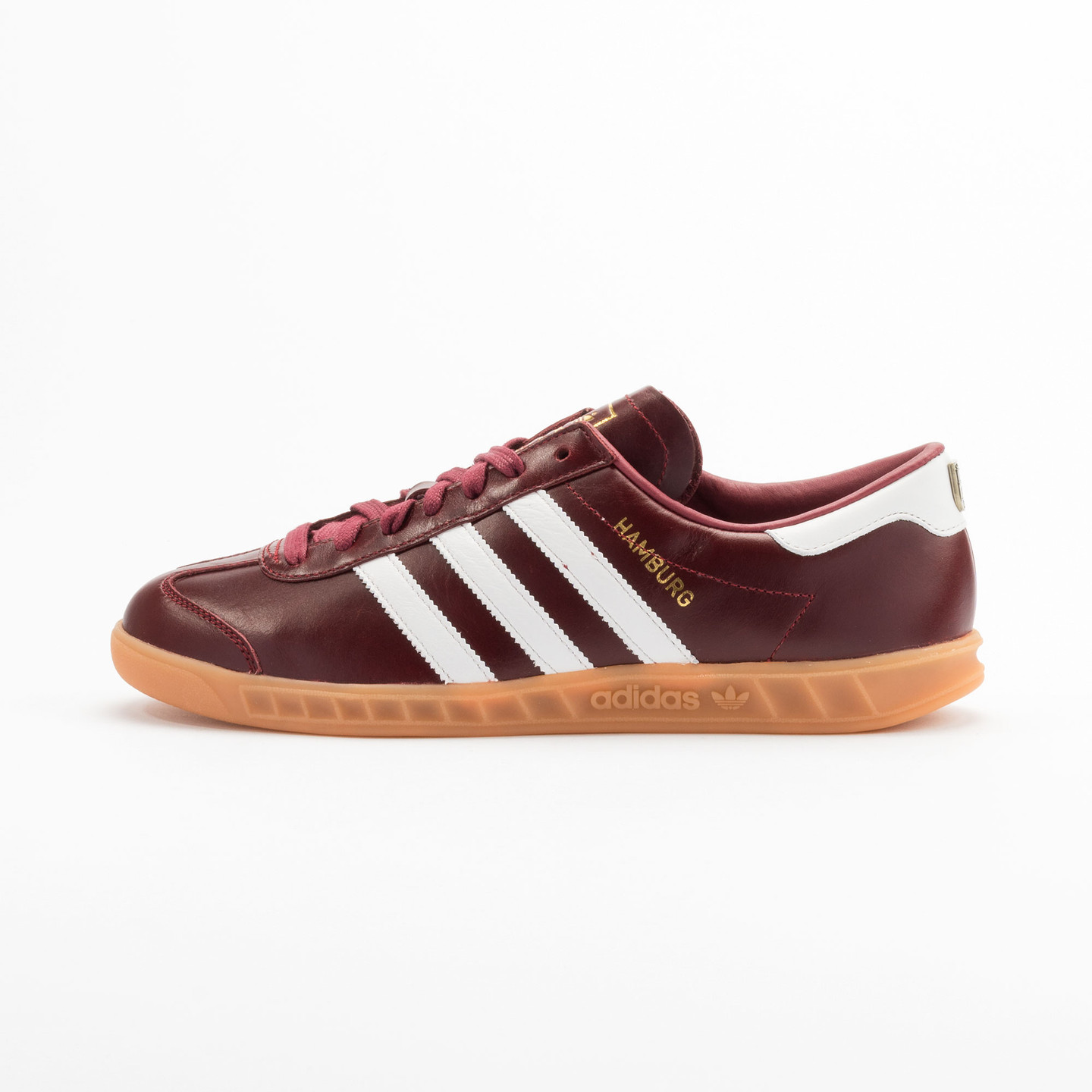 Adidas Hamburg - Made in Germany Burgundy / White / Gold / Gum S31603-46