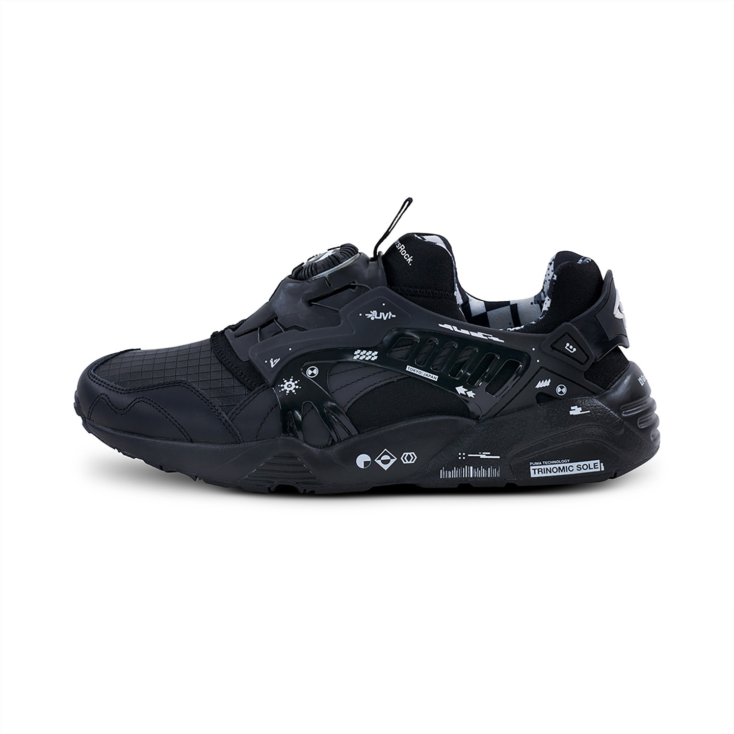 Puma Disc x GraphersRock Tokyo Black/ White 361379 01-39