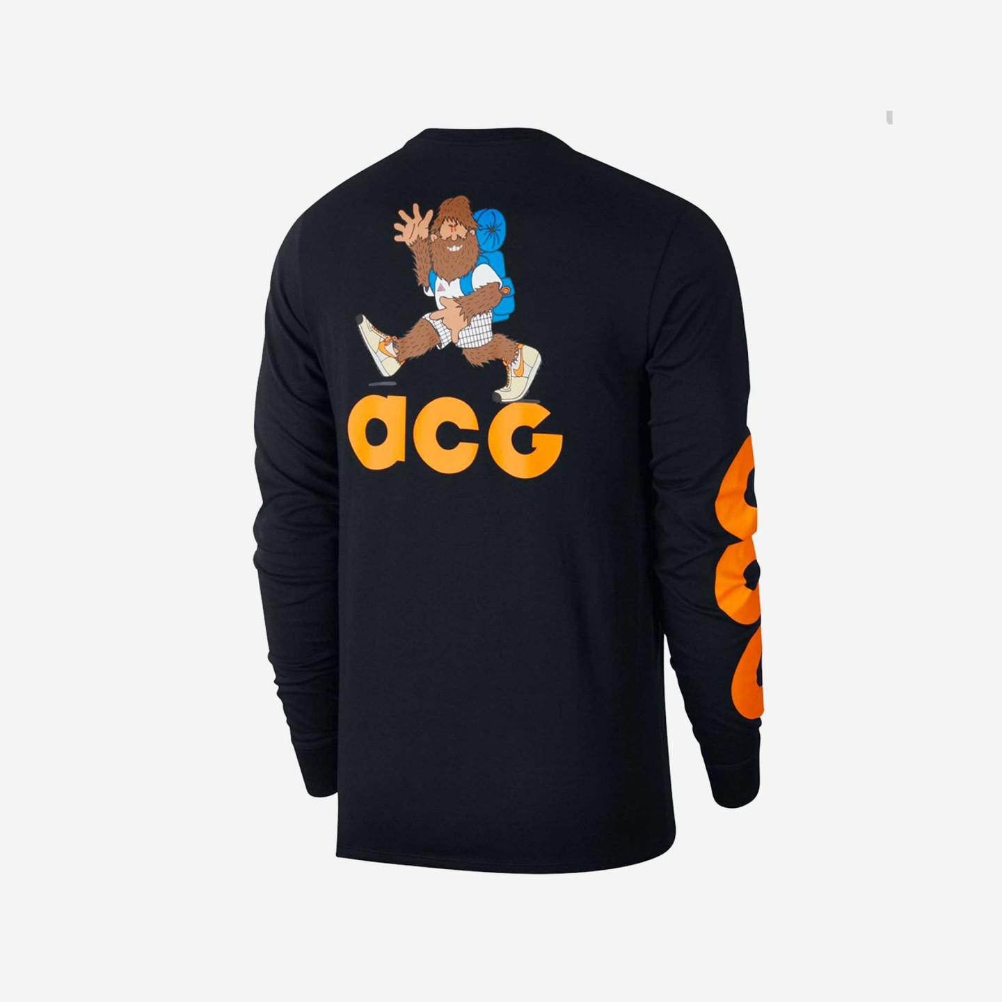 Nike ACG Longsleeve Black / Bright Mandarin AQ3953-010-L