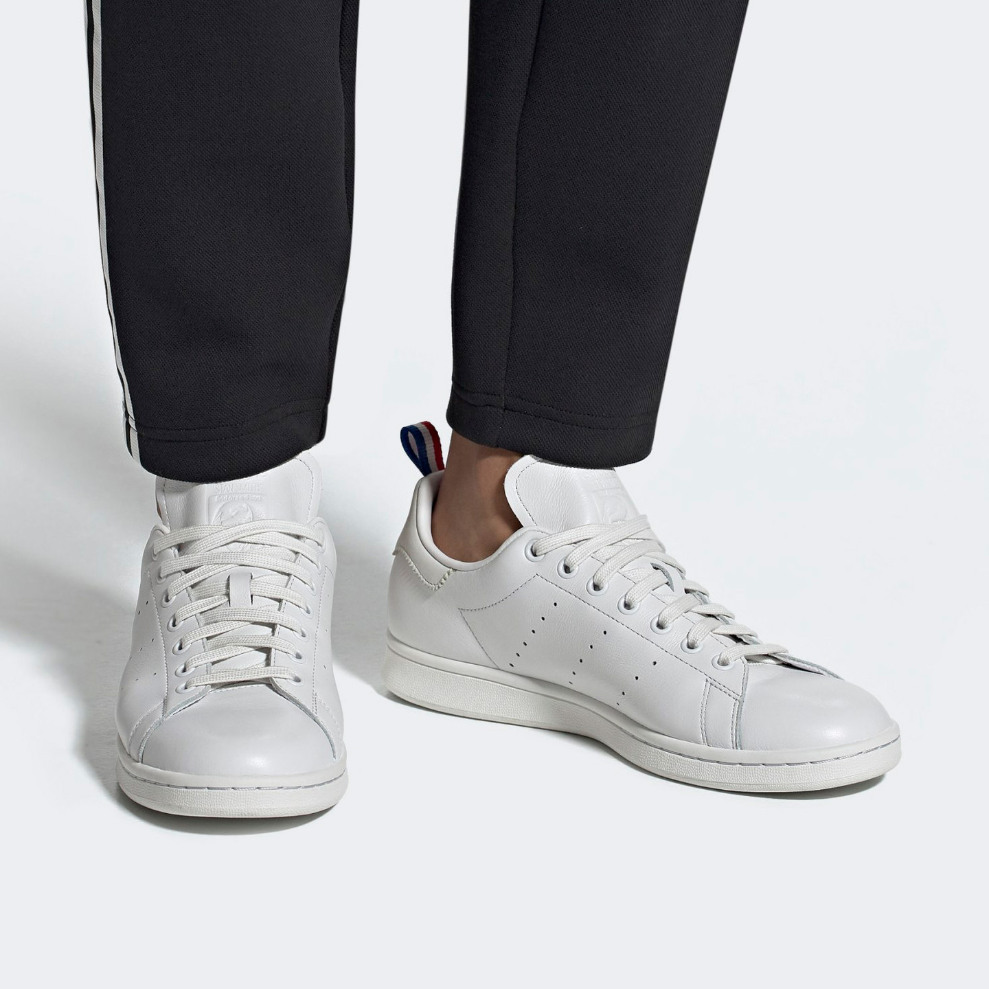 Adidas Stan Smith 'France' Crystal White / Scarlet BD7433-44