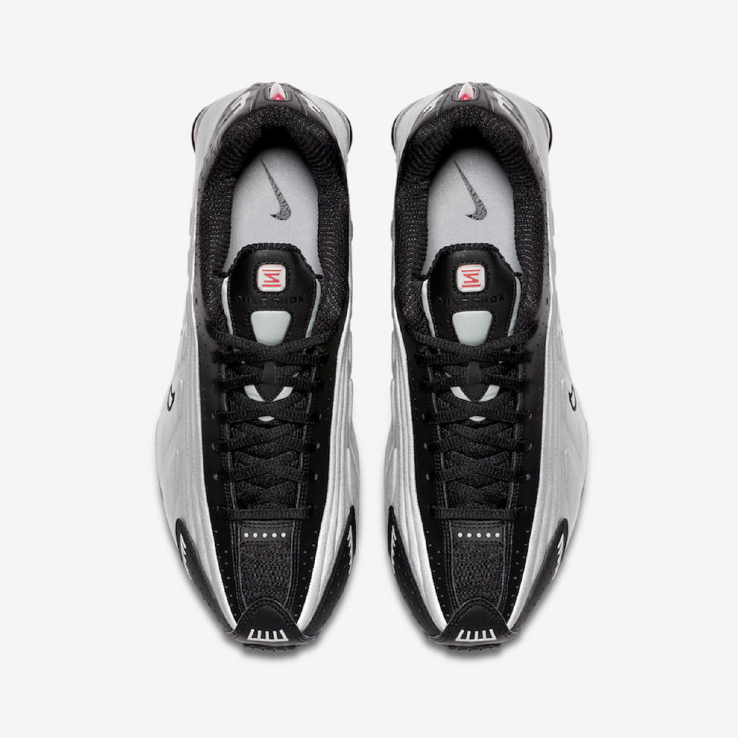 Nike Shox R4 OG Black / Metallic Silver / Max Orange BV1111-008-42.5