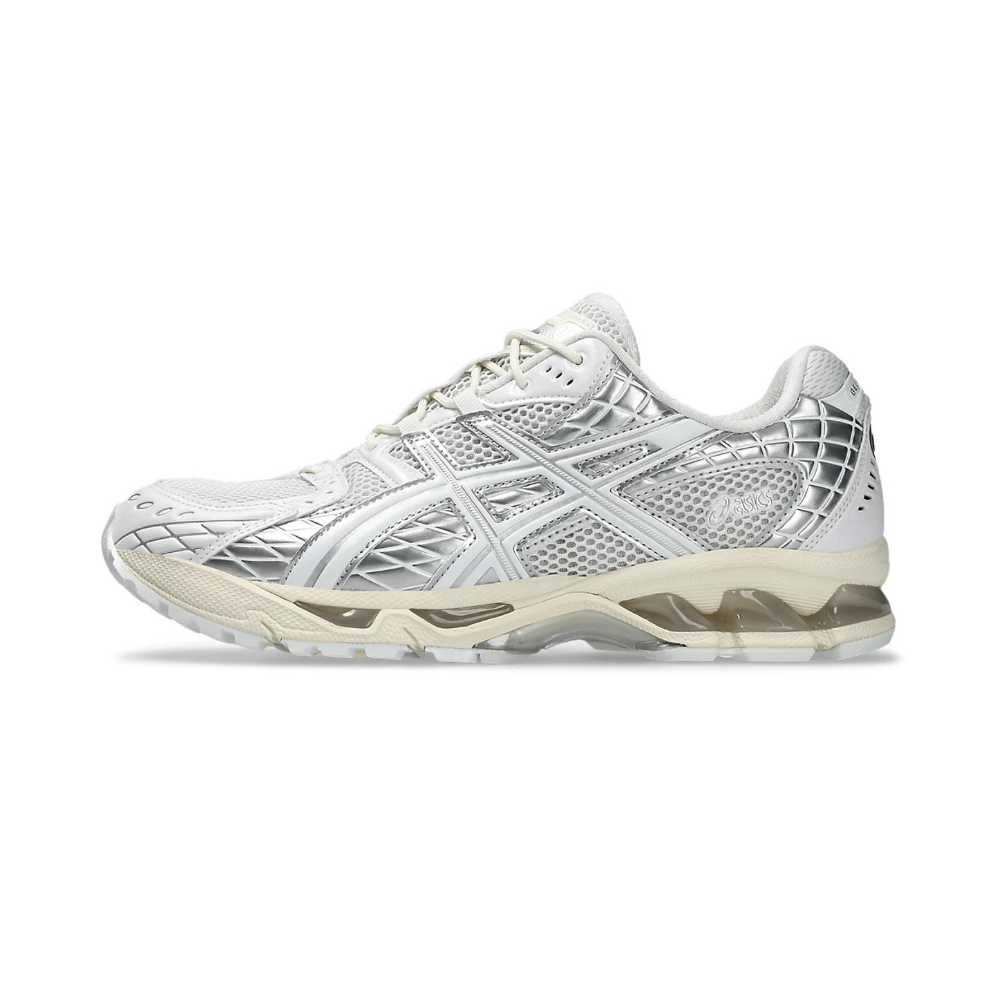 Asics Gel-Nimbus 10.1 'Albino Croc' White / Pure Silver 1203A761-100-44