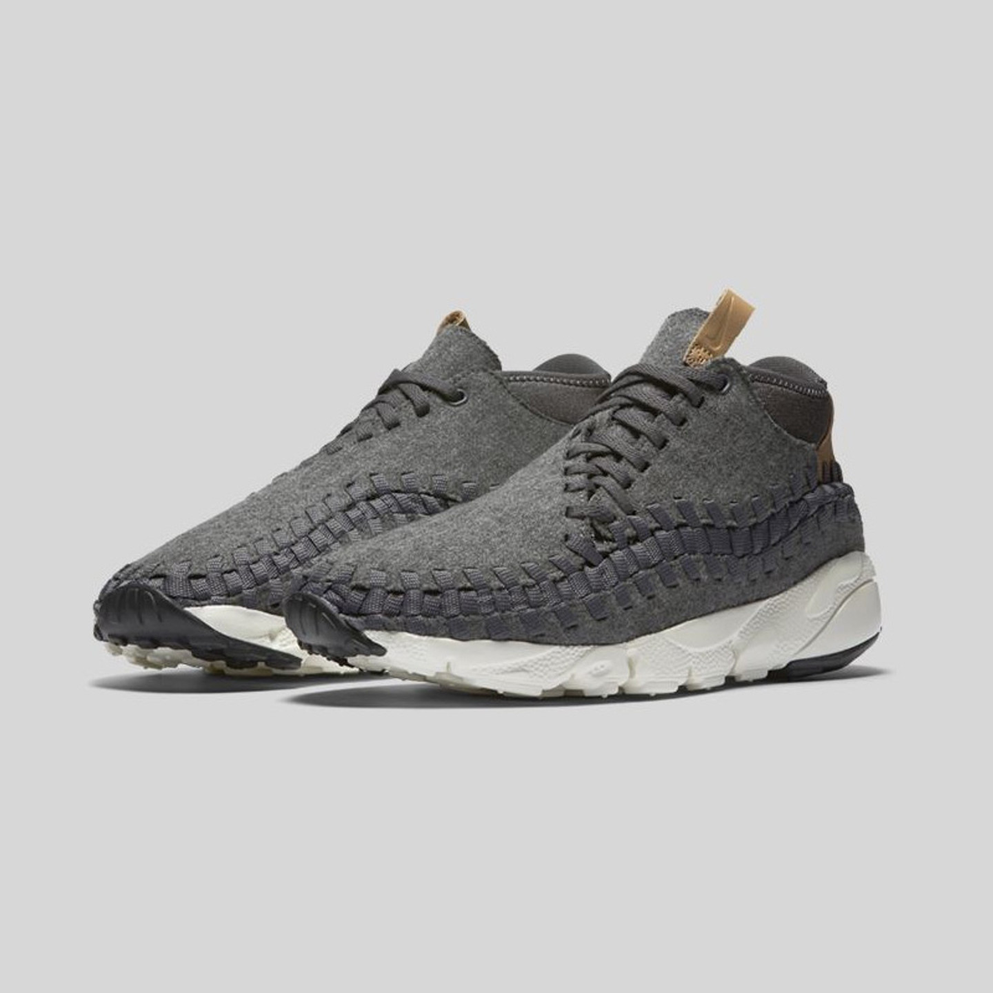 Nike Air Footscape Woven Chukka Dark Grey / Sail / Vachetta Tan 857874-002-45.5