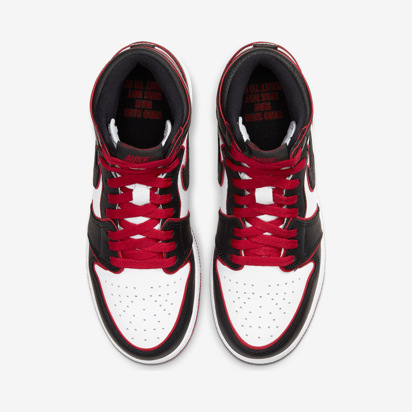 Jordan Air Jordan 1 Retro High OG GS 'Bloodline' Black / Gym Red / White 575441-062-38