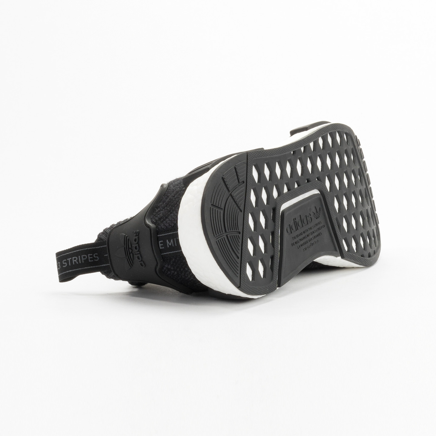 Adidas NMD R1 Runner PK Primeknit Wool Core Black / Core Black / Running White BB0679-44