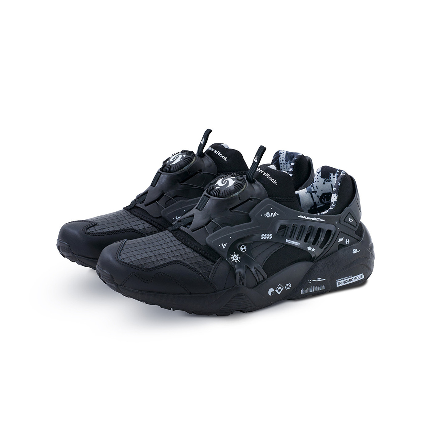 Puma Disc x GraphersRock Tokyo Black/ White 361379 01-43