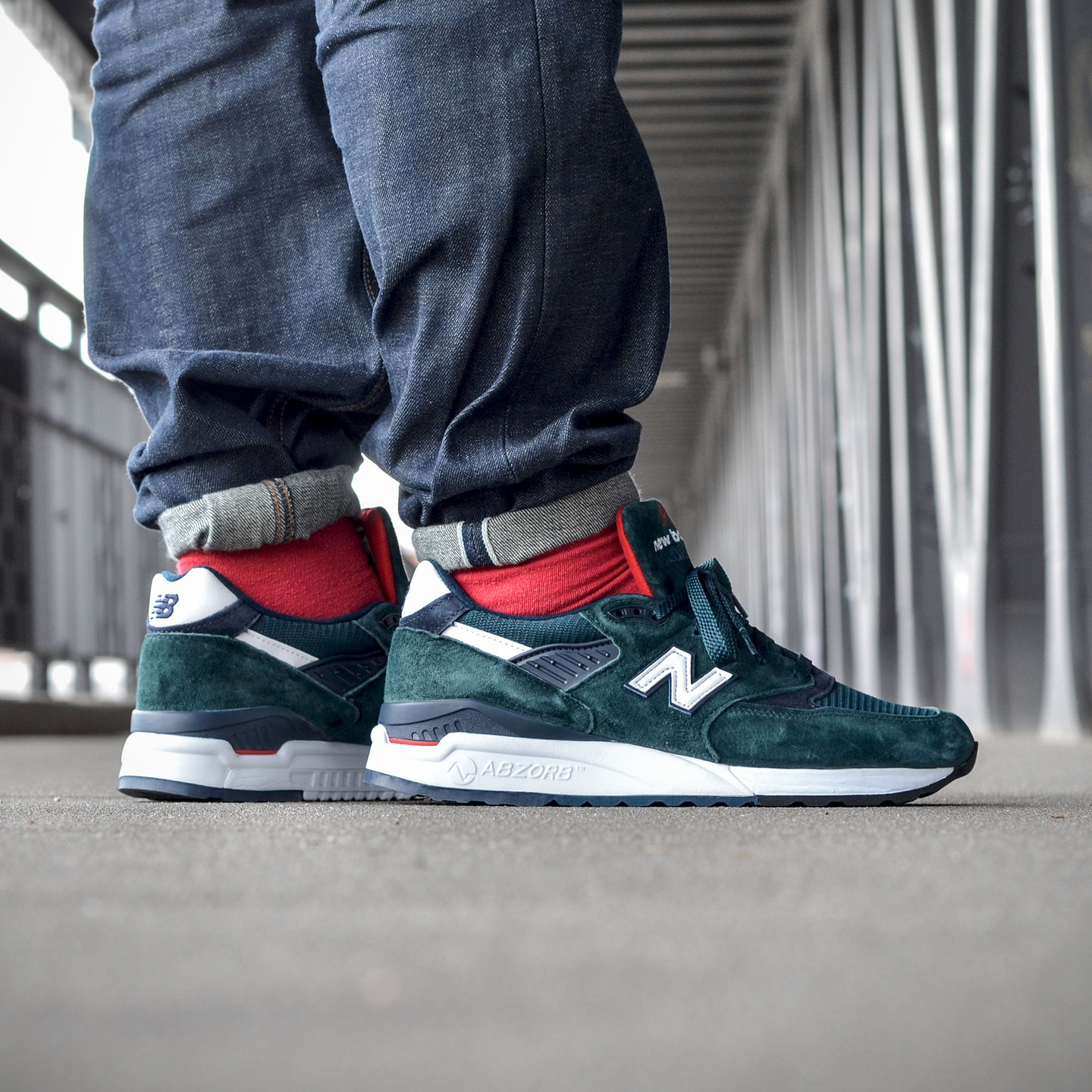 New Balance M998 Made in USA Dark Green M998CHI-45.5