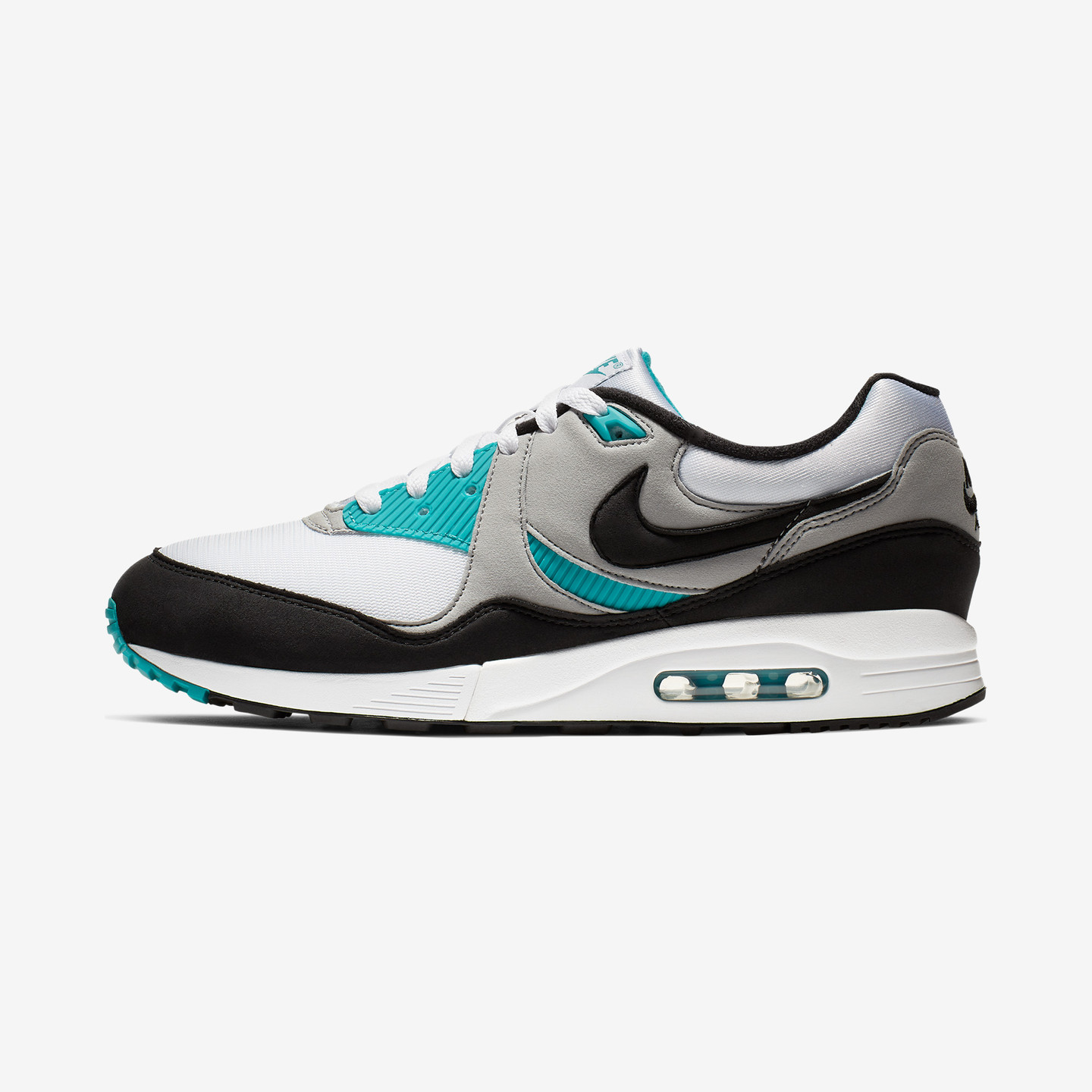Nike Air Max Light OG White / Black / Wolf Grey / Spirit Teal AO8285-103-41
