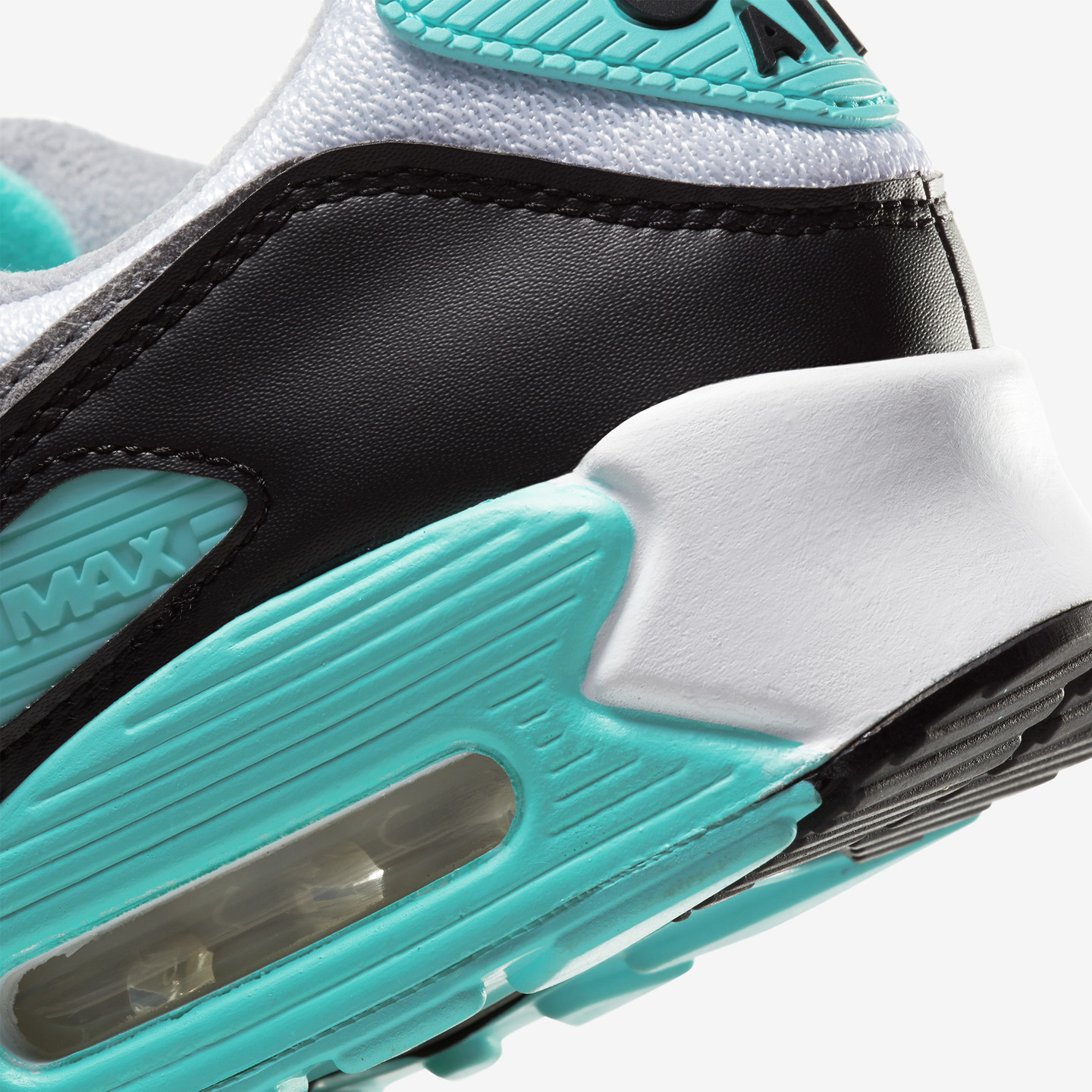 Nike Air Max 90 OG 'Fresh Mint' White / Particle Grey / Hyper Turq / Black CD0881-100-TEST