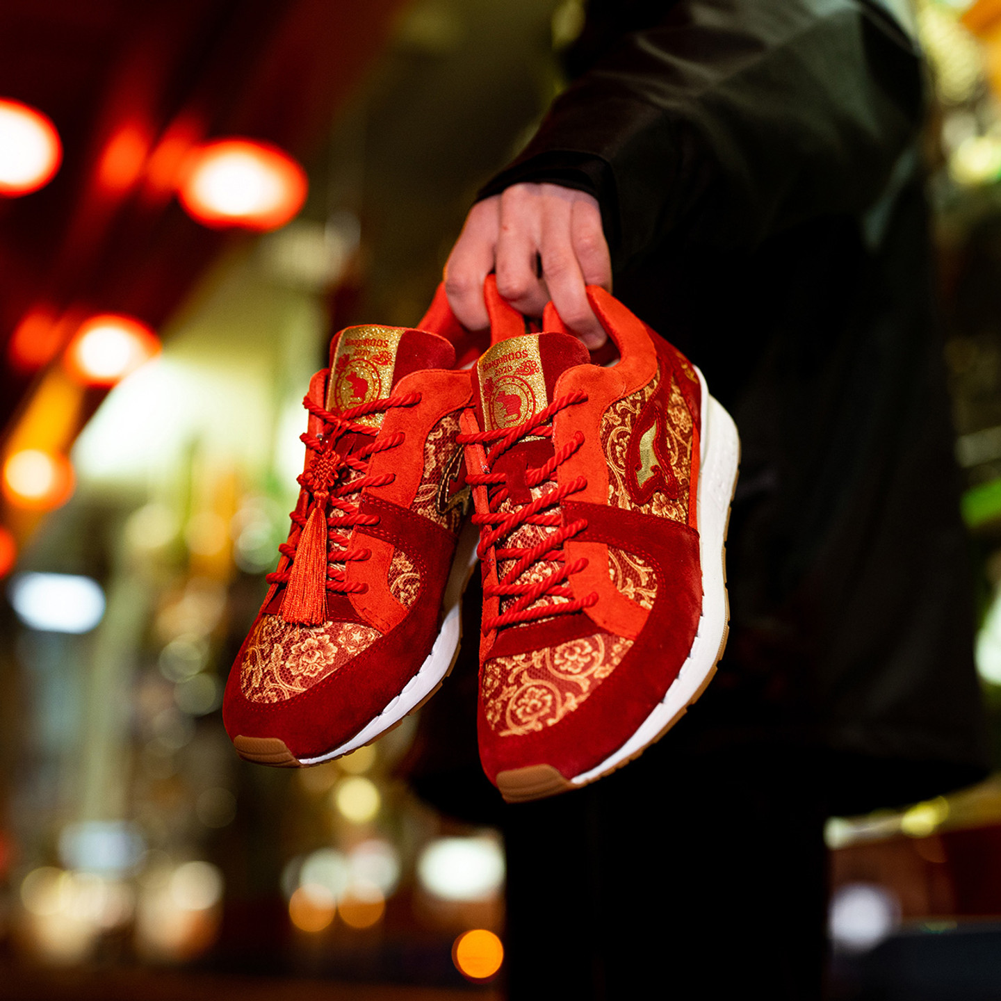 KangaROOS Coil R-1 'Chinese New Year' - Made in Germany Red / Metallic Gold 47CNY 000 6999-43
