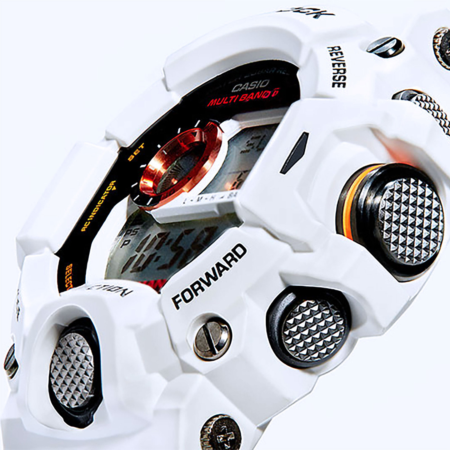 Casio G-Shock Rangeman x Burton White Snow Camouflage GW-9400BTJ-8ER-one-size