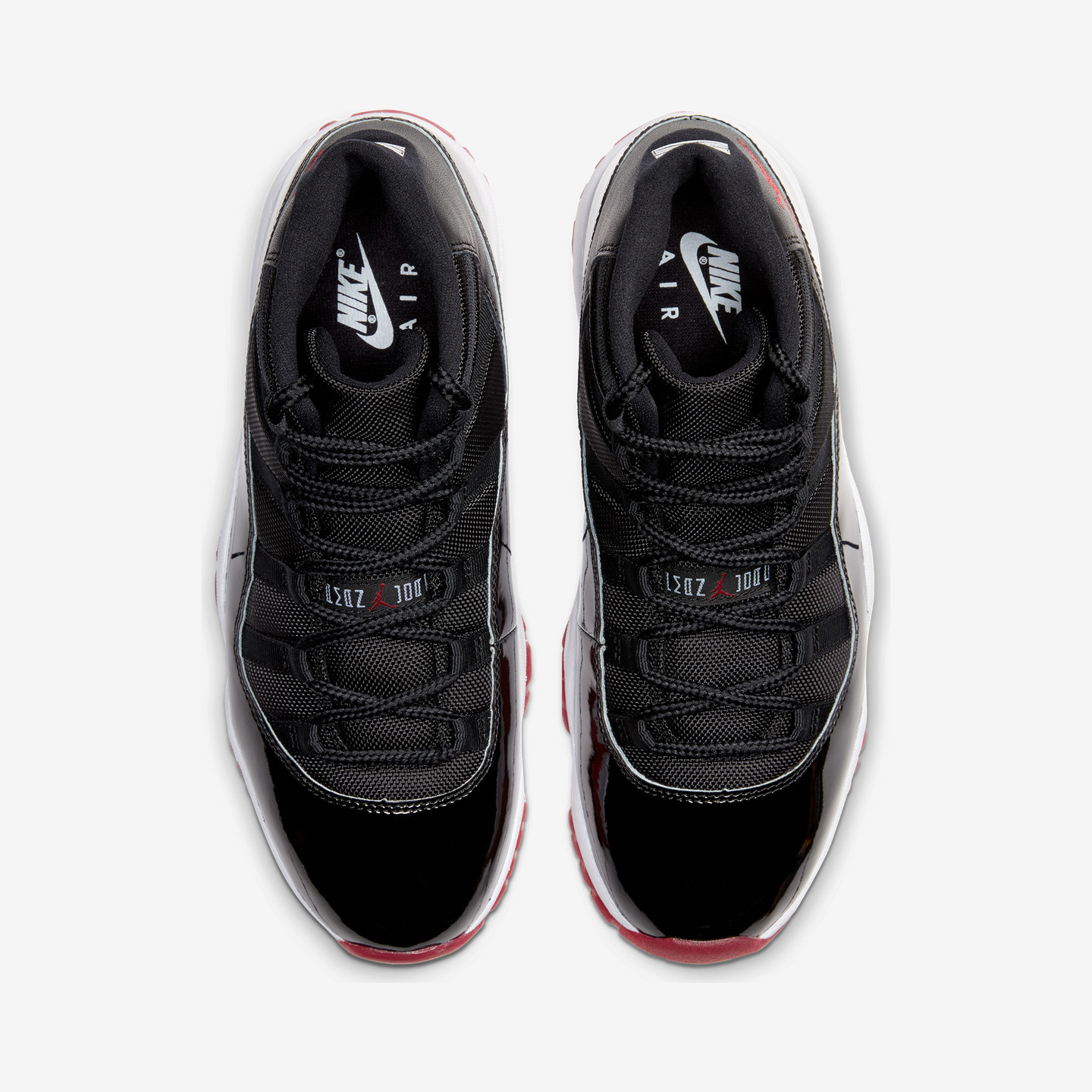 Jordan Air Jordan 11 Retro 'Bred' Black / True Red / White 378037-061-42.5