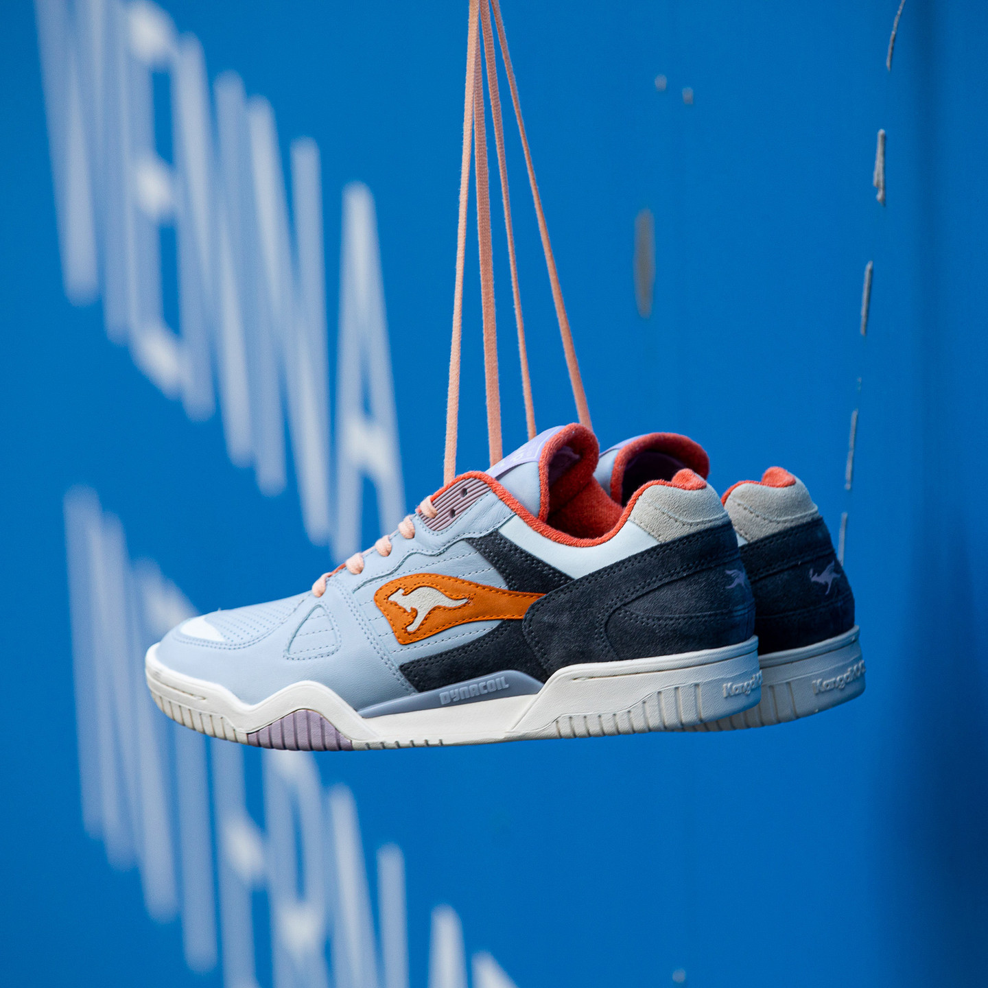 KangaROOS Ultralite x Atelier Kamp 'VIC' - Made in Germany Faded Blue / Steel Grey / Vintage Orange 47508-4414-40