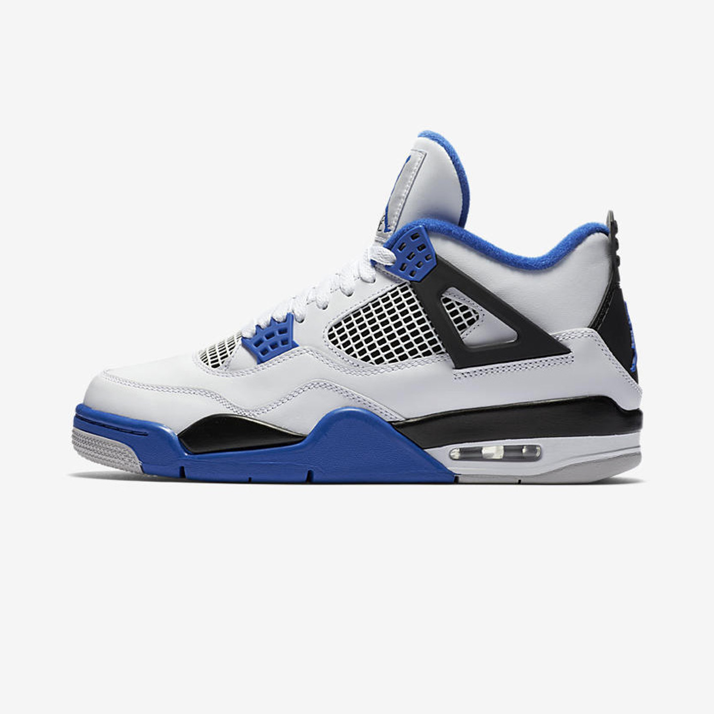 Jordan Air Jordan 4 Retro 'Motorsport' White / Game Royal / Black 308497-117-46