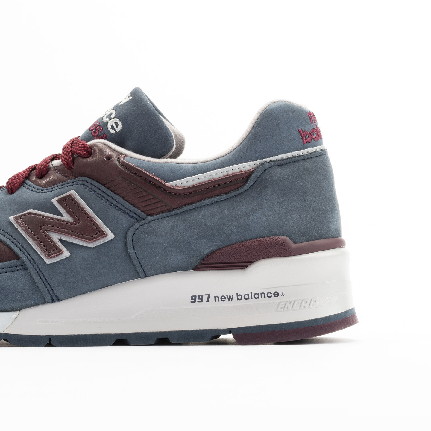 New Balance M997 DGM - Made in USA Grey Steel / Burgundy M997DGM-41.5
