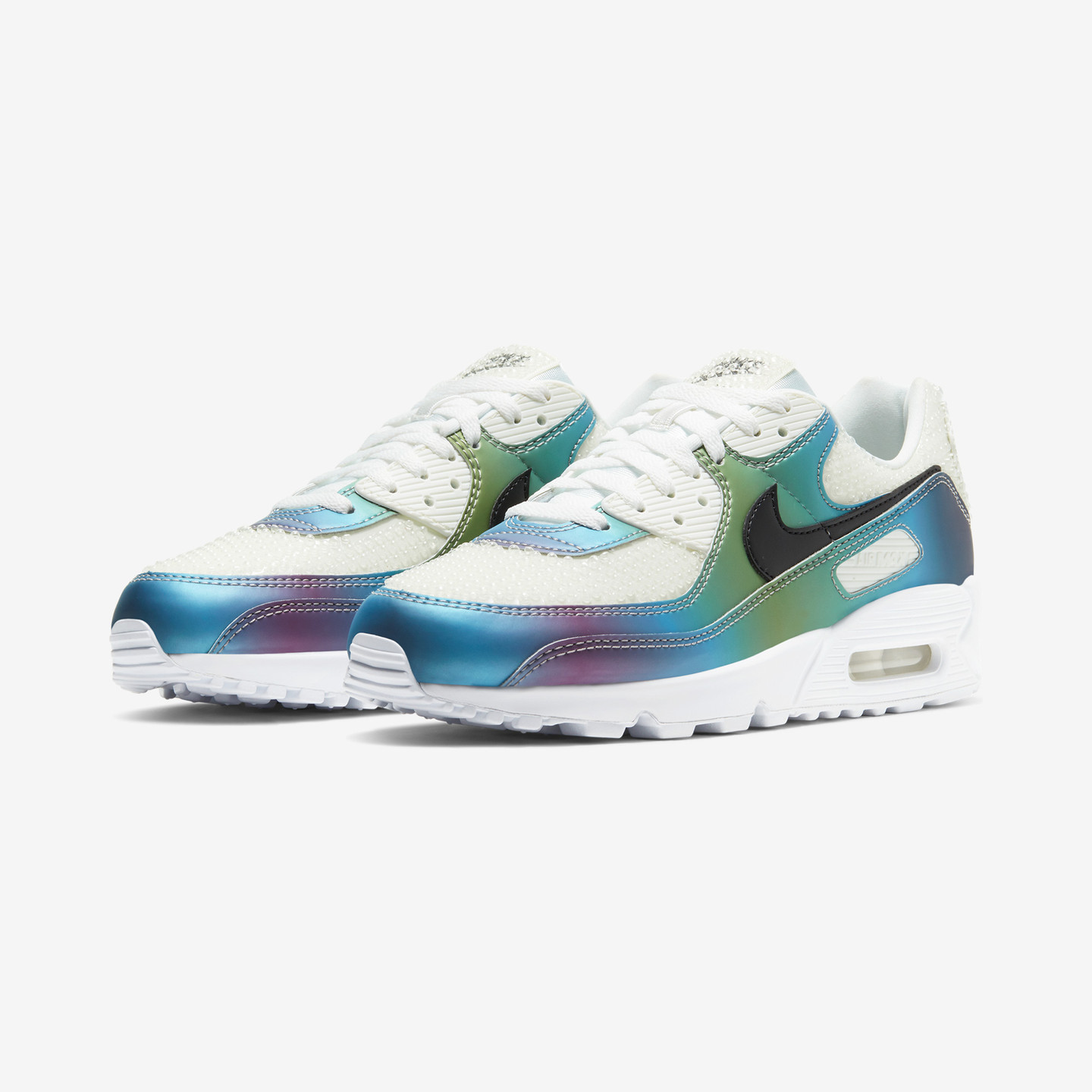 Nike Air Max 90 20 'Bubble Pack' Summit White / Multi-Color / White / Black CT5066-100-42