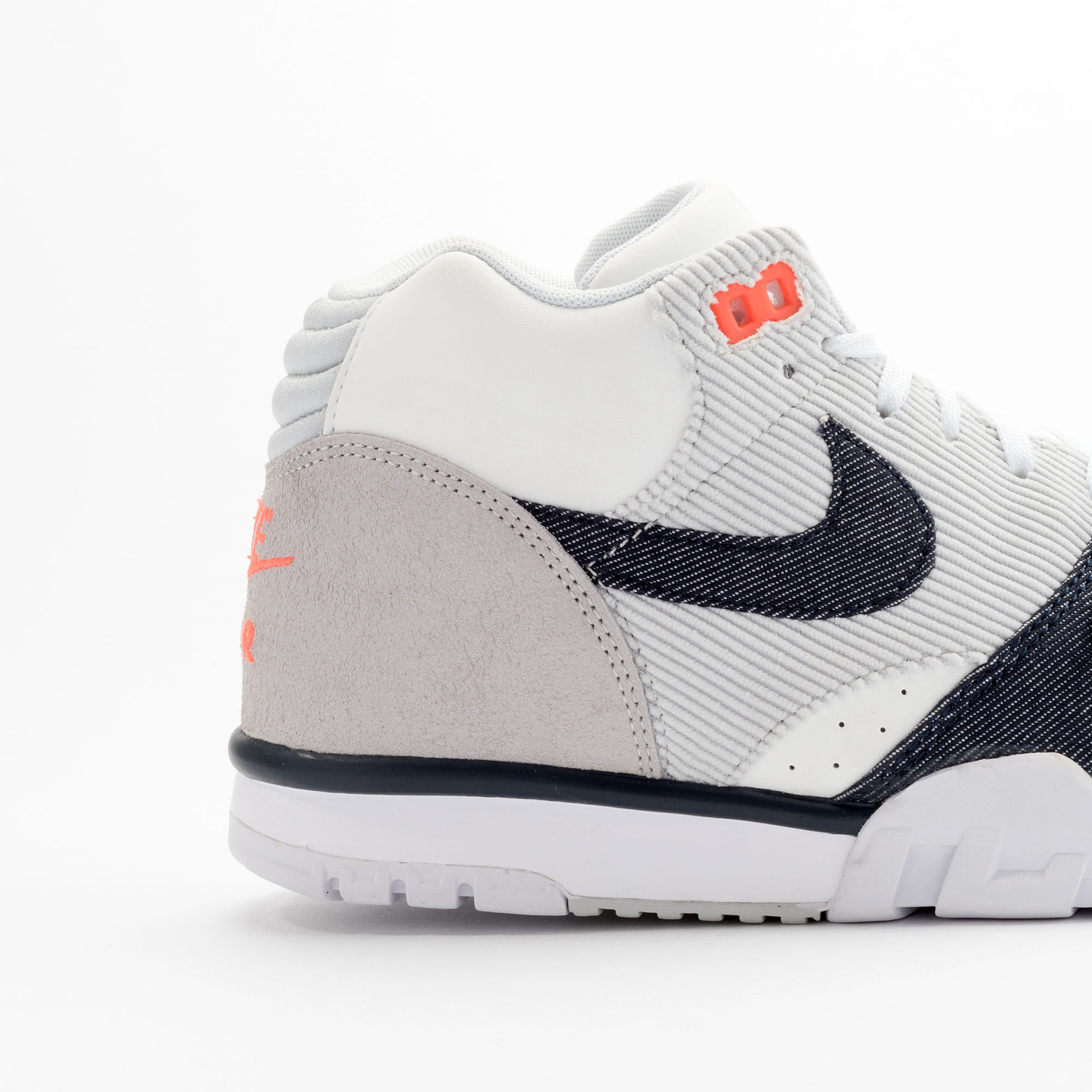 Nike Air Trainer 1 Mid White / Obsidian / Pure Platinum 317554-103-44.5
