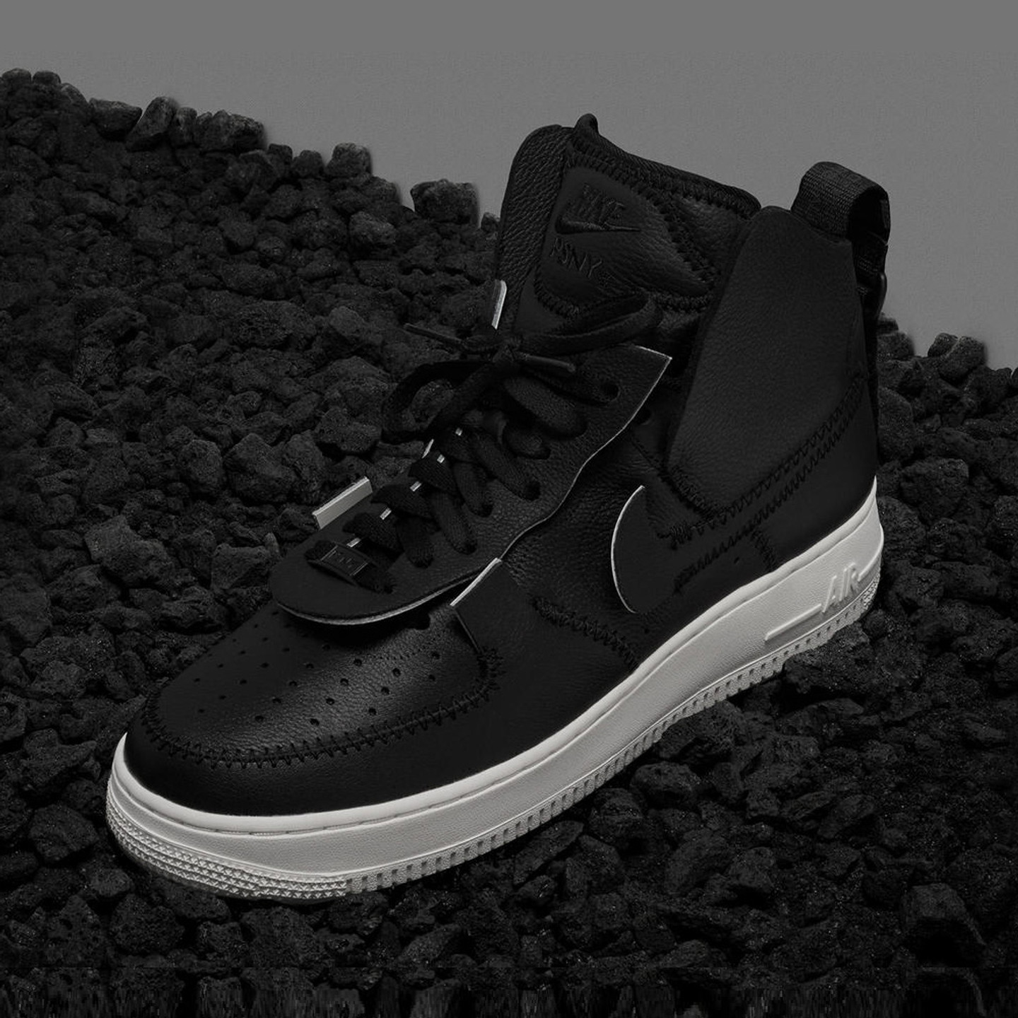 Nike Air Force 1 High / Low x PSNY Black / Sail AO9292-002-46