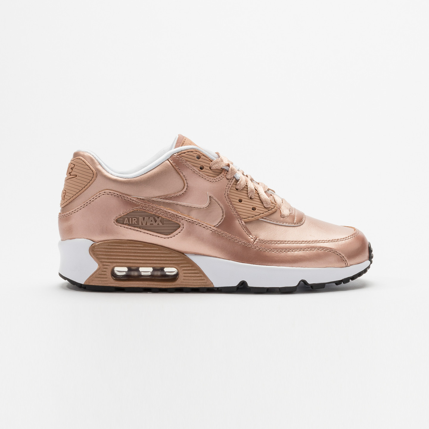 Nike Air Max 90 SE Leather (GS) Metallic Red Bronze 859633-900-37.5