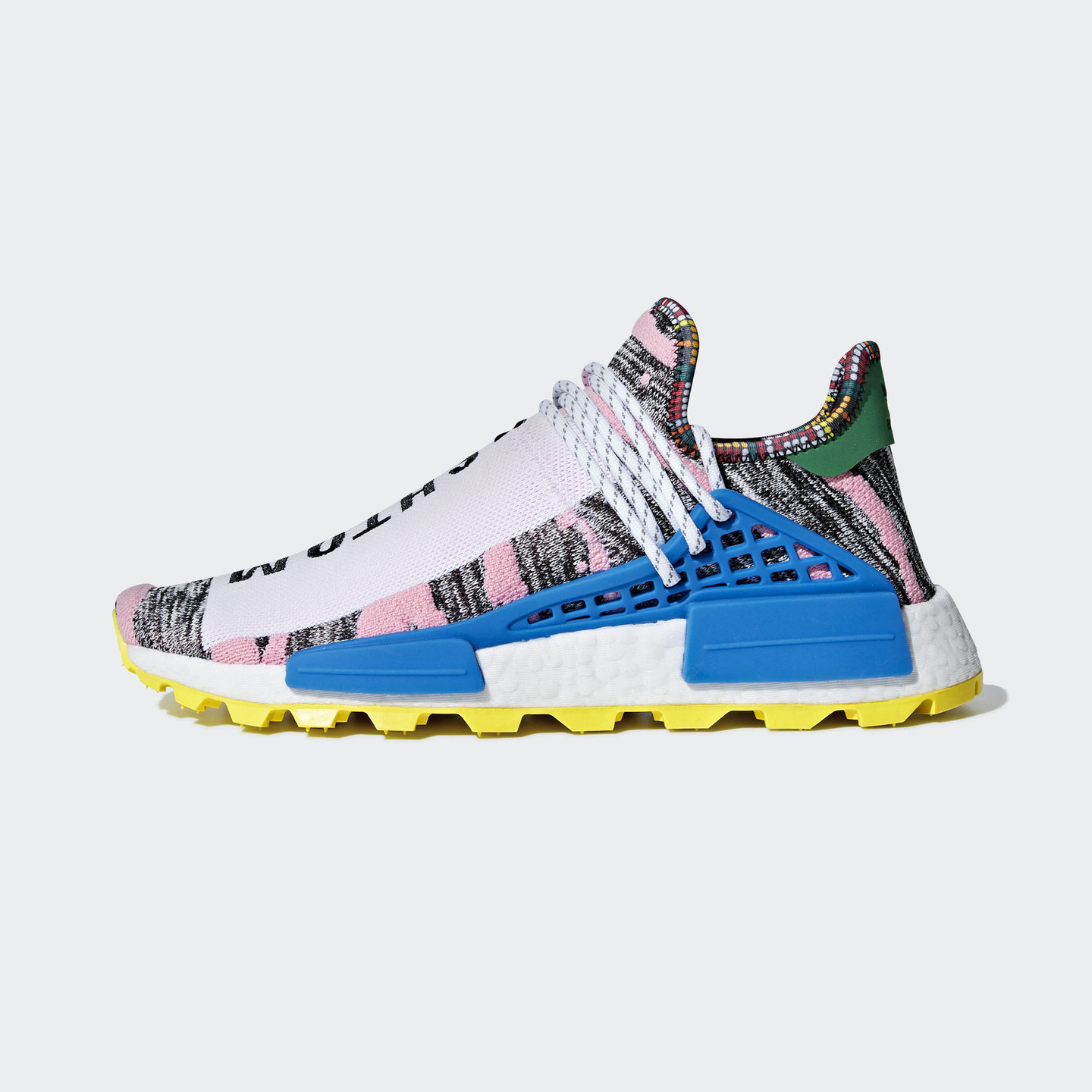 Adidas Pharrell Williams 'Solar HU' NMD Red / Core Black / Bright Blue BB9531-46
