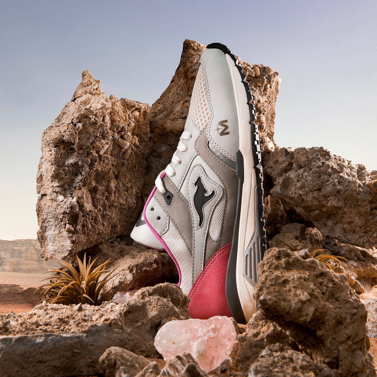 KangaROOS 'Inside Job 1.5 Quartz' x Morprime x Tommy Triggah - Made in Germany Rose Quartz / Grey / Black 804002-6604-44