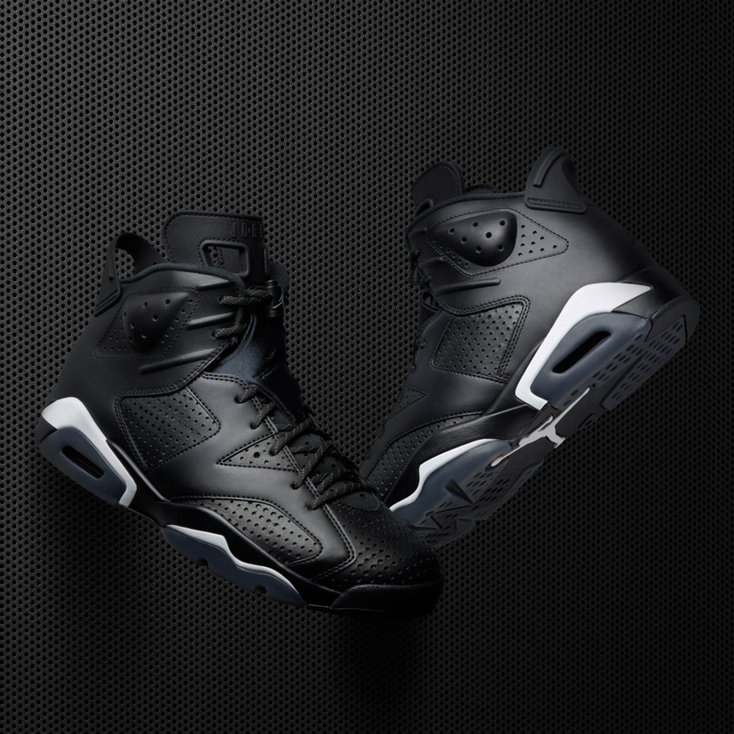 Jordan Air Jordan 6 Retro GS 'Black Cat' Black / White 384665-020-39