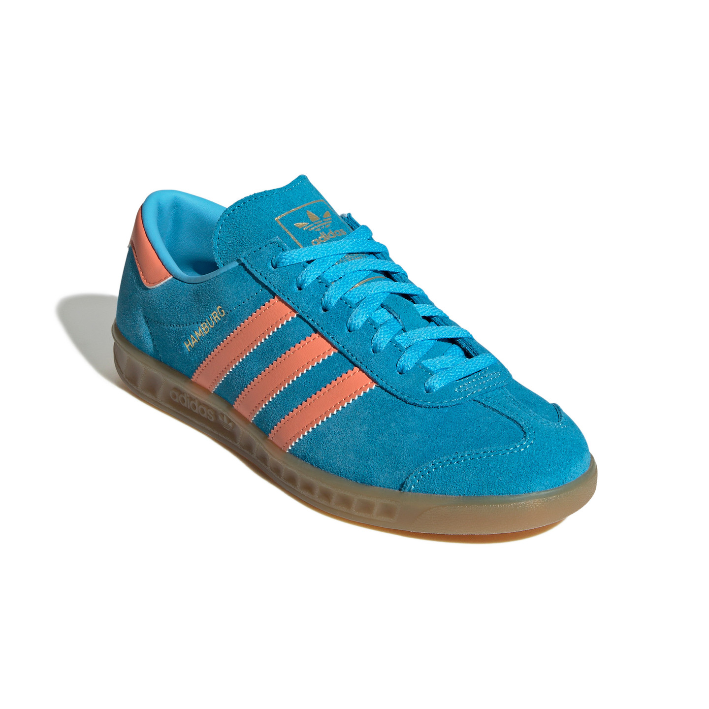Adidas Hamburg W Sky Rush / Semi Coral / Gold Metallic JS0682
