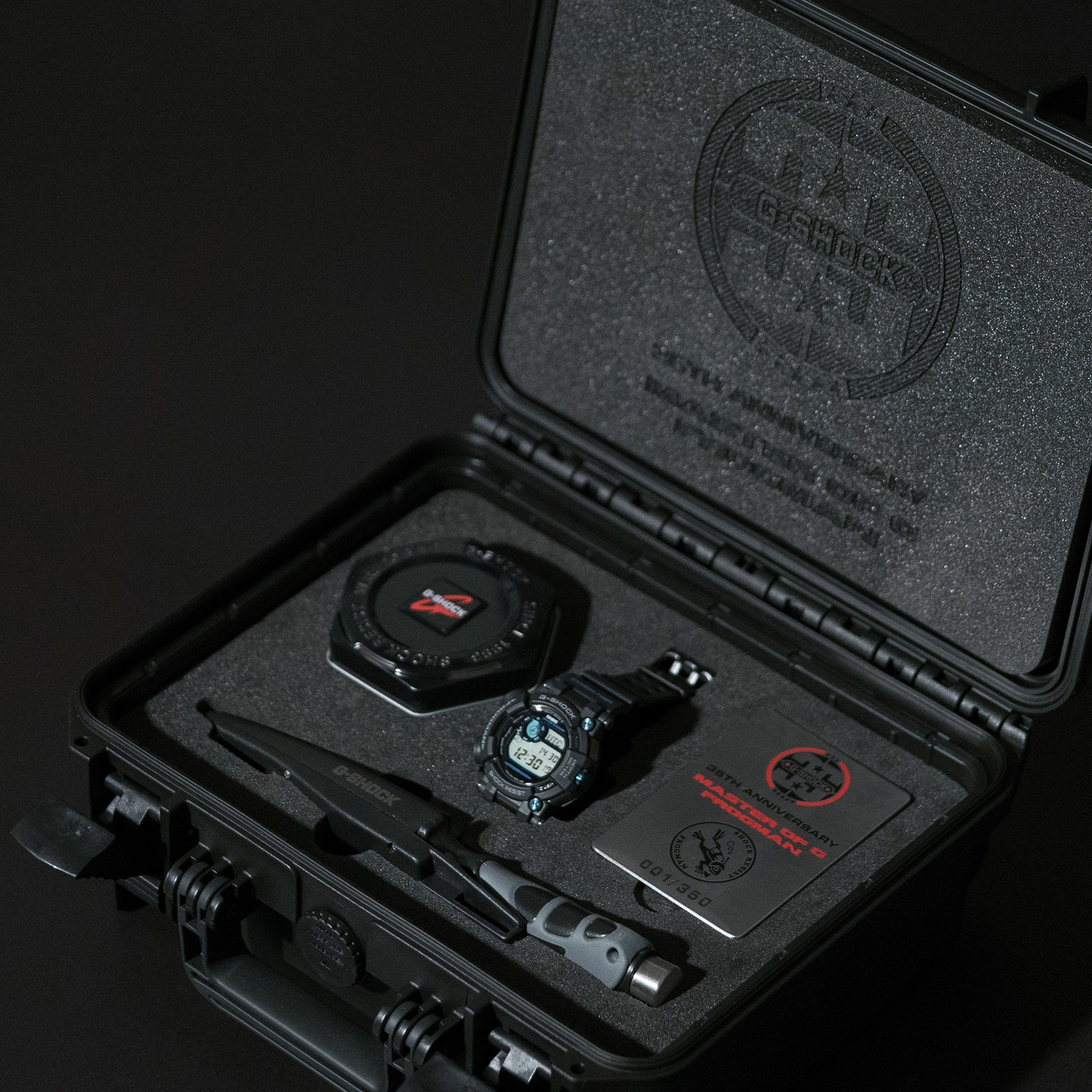 Casio G-Shock Master of G Frogman - Special Box Black / Light Blue GWF-D1000B-1LTD-ONE SIZE