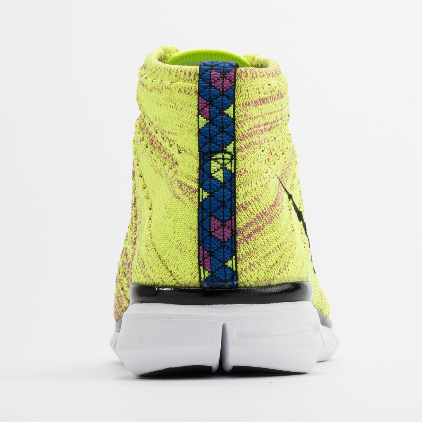 Nike Free Flyknit Chukka Volt/Black-Fchs Flash-Lyn Bl 639700-700-42