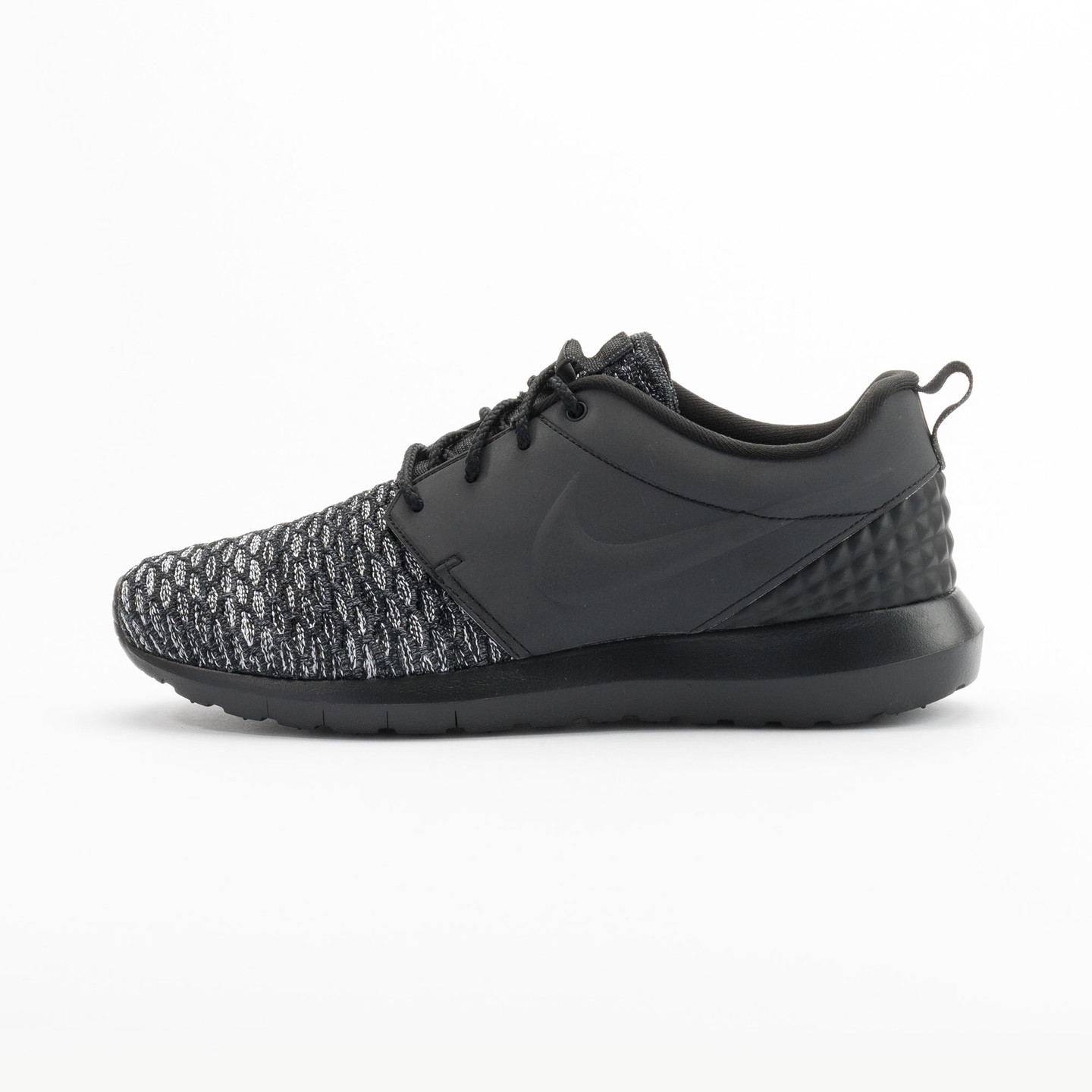 Nike Roshe NM Flyknit Premium Black / Black / Dark Grey / White 746825-002-42