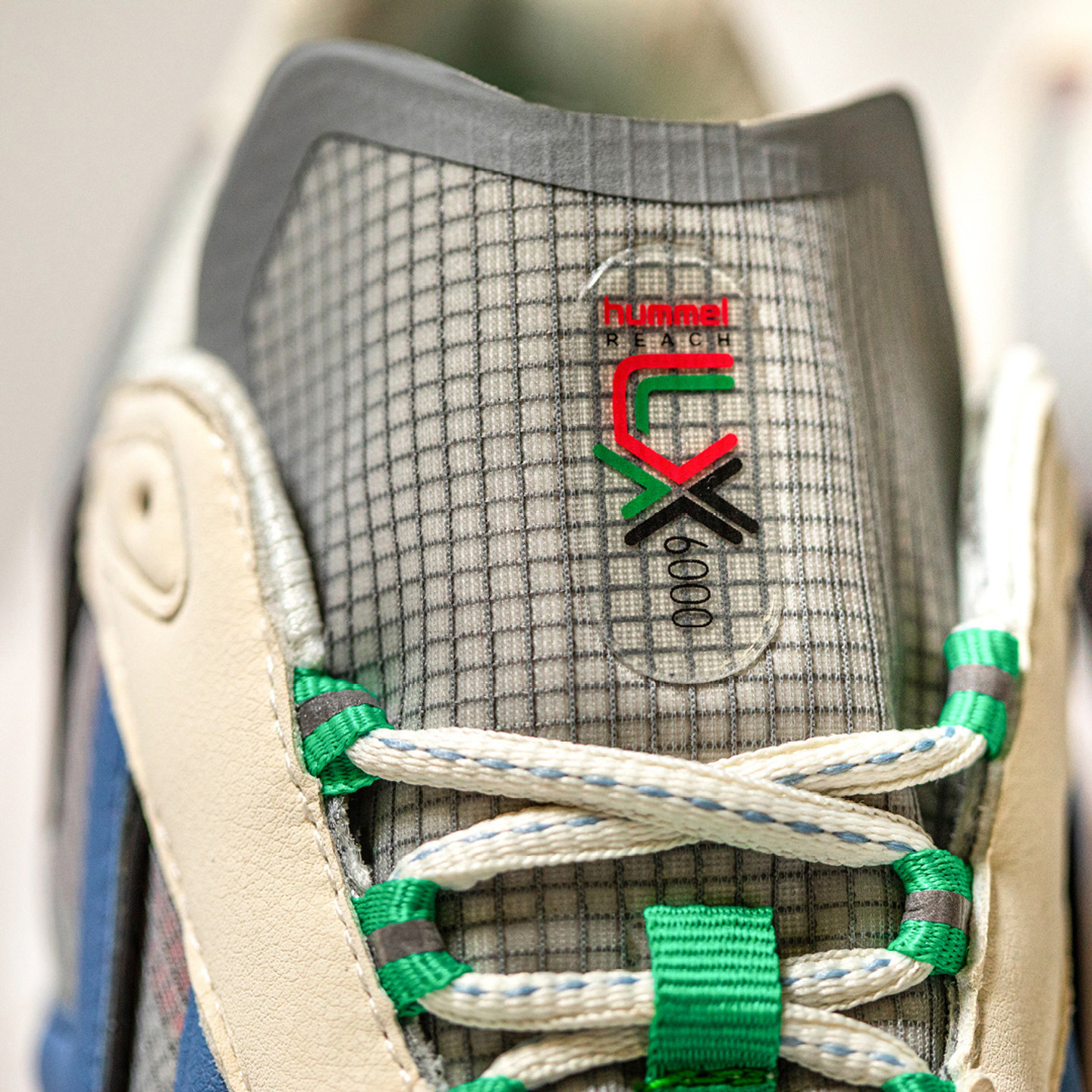 Hummel Reach LX 6000 Archive Off White / Grey / Blue / Green 209011-9031-44