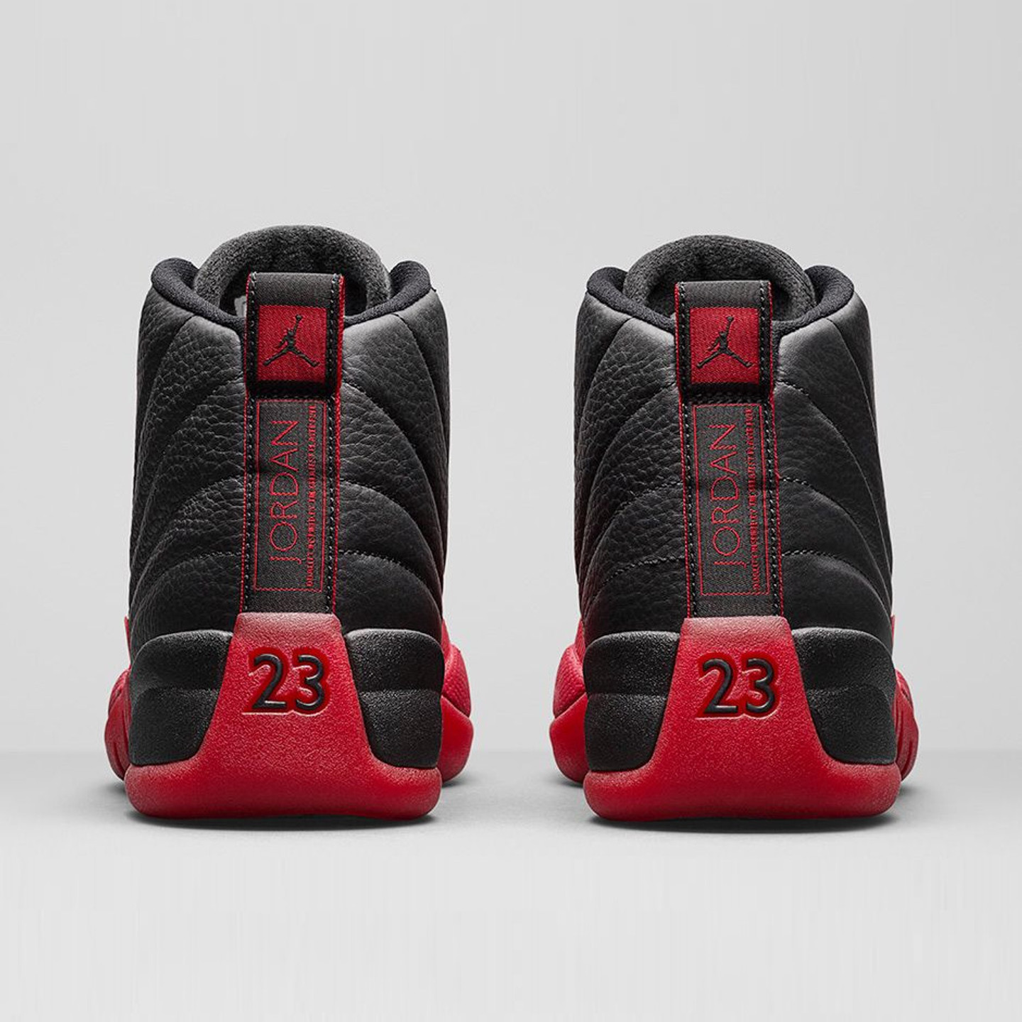 Jordan Air Jordan 12 Retro 'Flu Game' Black / Varsity Red 130690-002-45.5