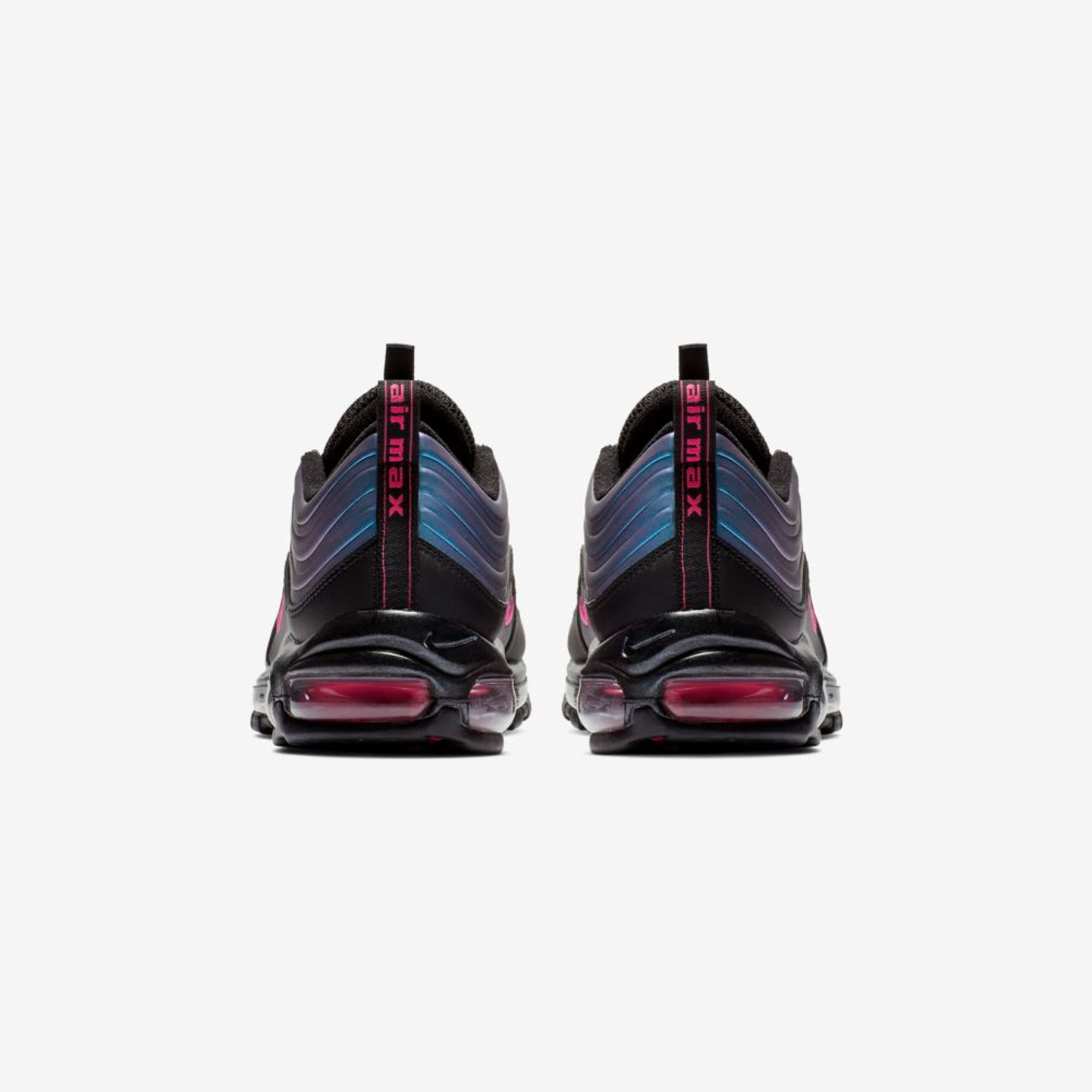 Nike Air Max 97 LX 'Throwback Future' Black / Laser Fuchsia / Regency Purple AV1165-001-47