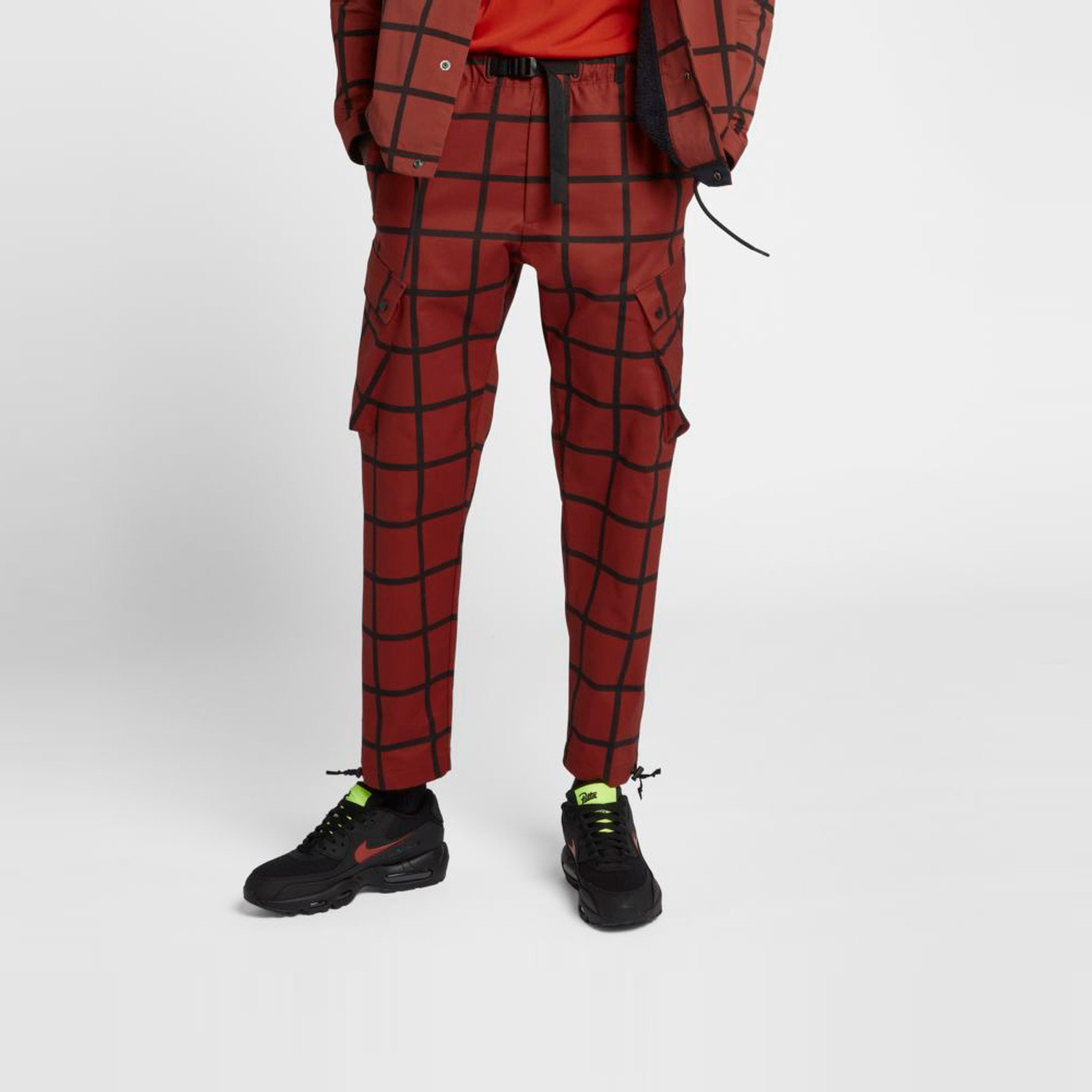 Nike Cargo Pants x Patta Mars Stone / Black AH6489-689-S