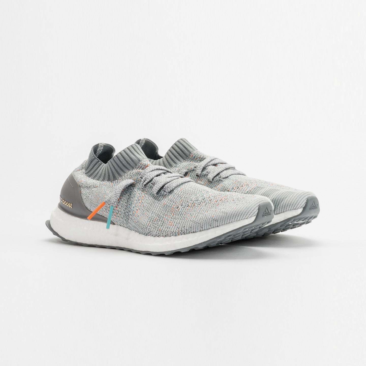 Adidas Ultra Boost Uncaged 'Miami Dolphins' Clear Grey / Mid Grey / Orange / Aqua BB4489-41.33