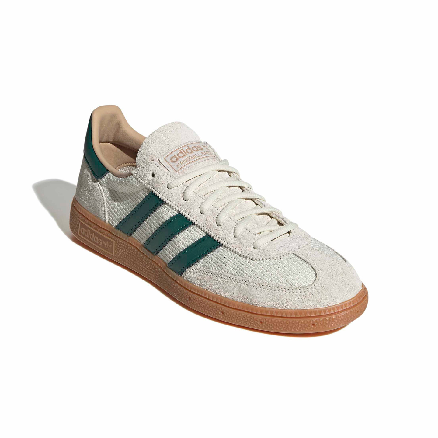 Adidas Handball Spezial Off White / Collegiate Green / Gum IH6592-46.66